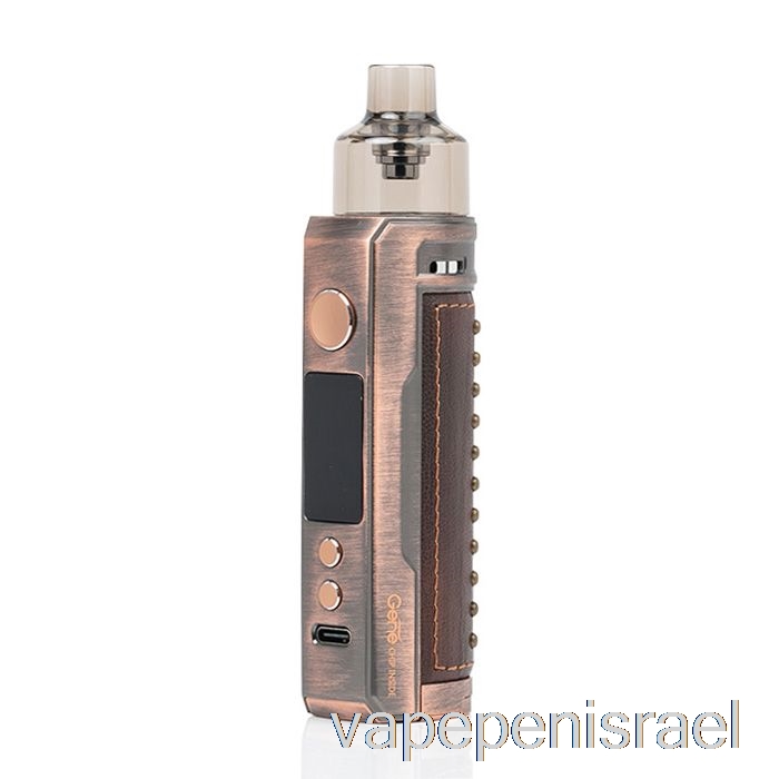 חד פעמי Vape Israel Voopoo Drag X 80w Pod Mod Kit Bronze Knight